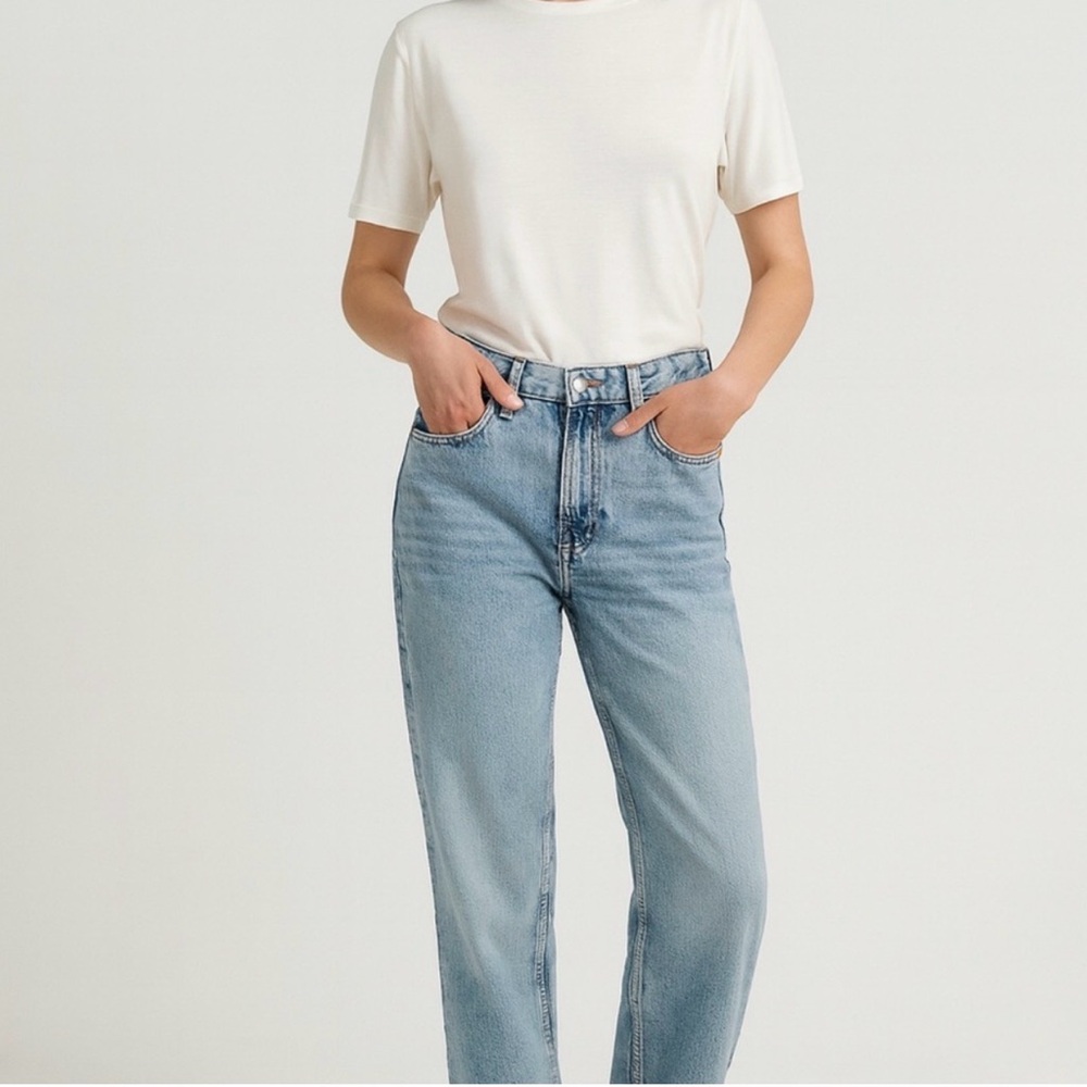 Mango MNG Matilda Size 10 straight leg jeans